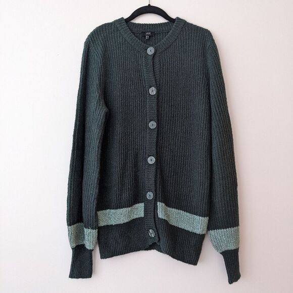 Yest of the Netherlands Green cardigan sweater - Picture 1 of 4